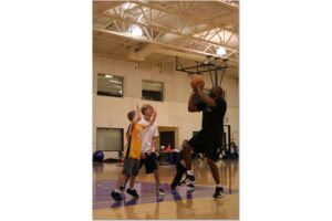 Ethan defending against Magic